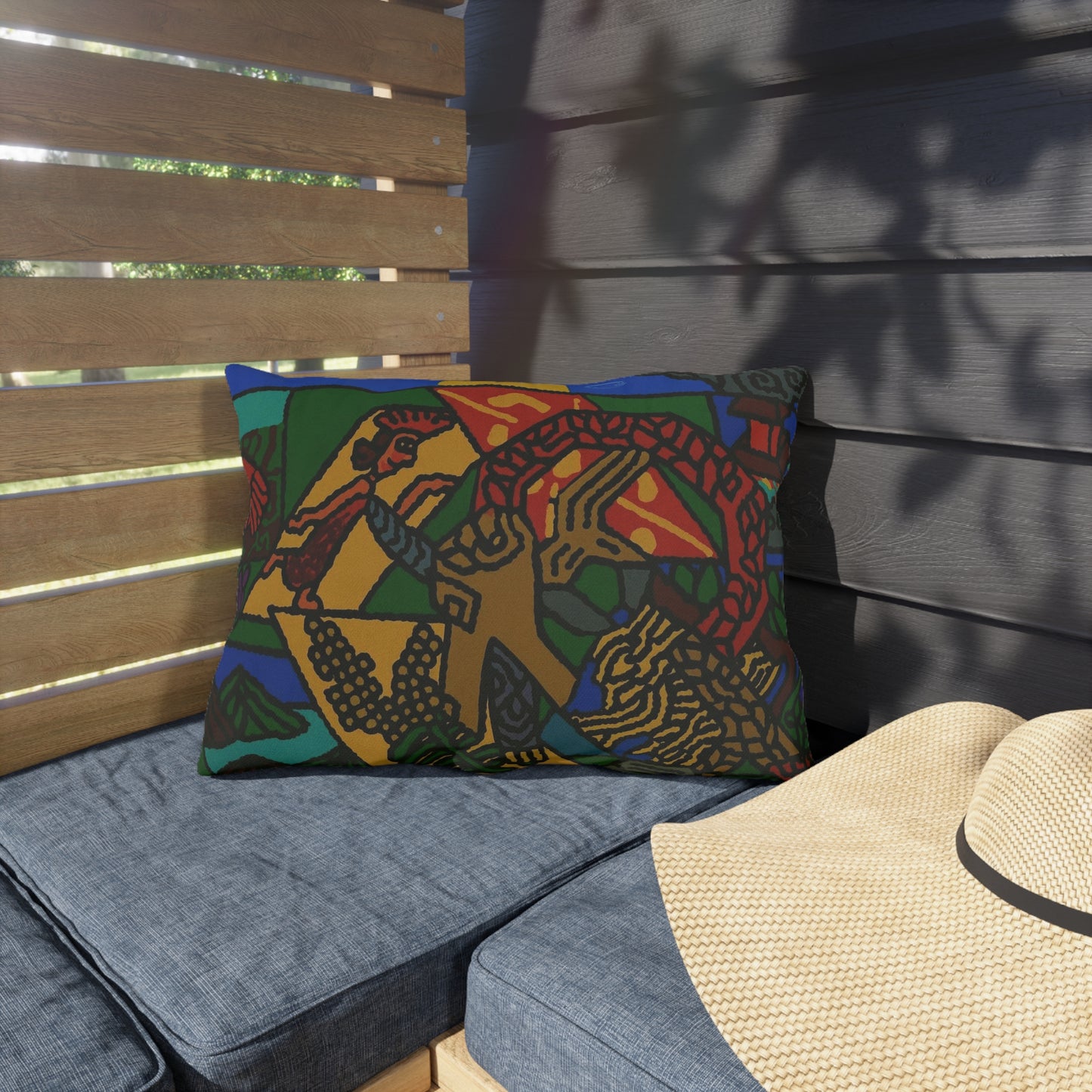 Drawing your own destiny — Outdoor Pillow