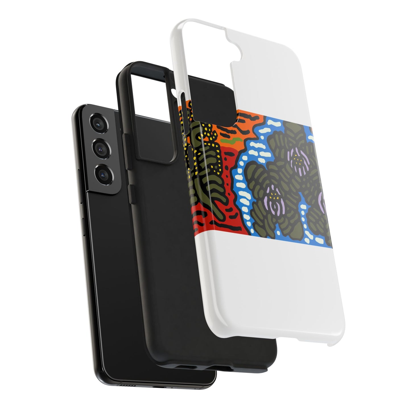 The Sri Lankan water lilies meets the Australian wattle Tough Phone Case