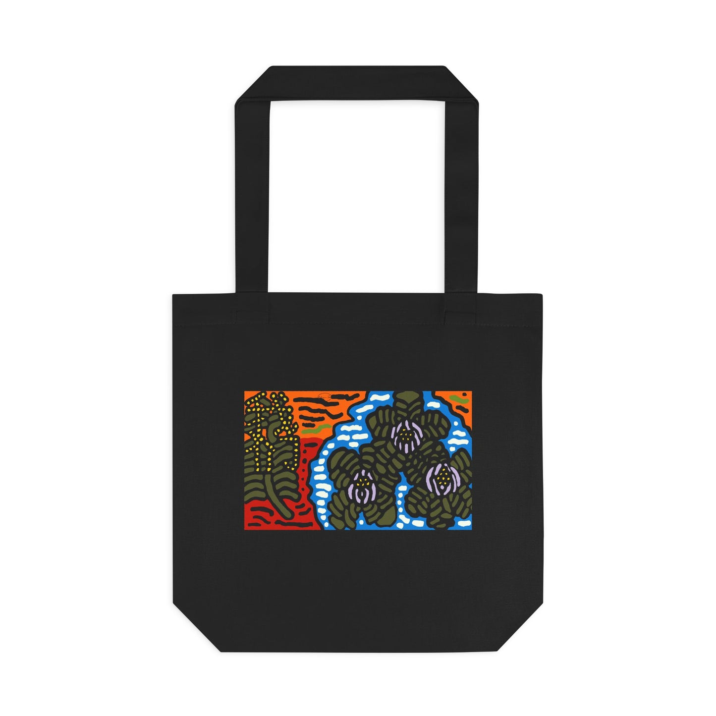 The Sri Lankan water lilies meets the Australian wattle Classic Tote Bag