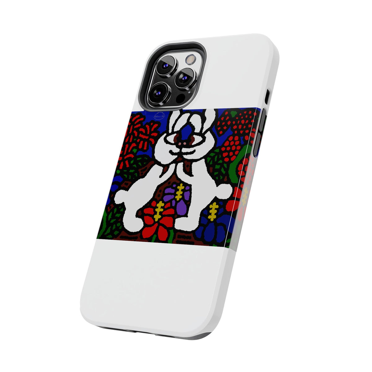 Bunnies in love Tough Phone Case