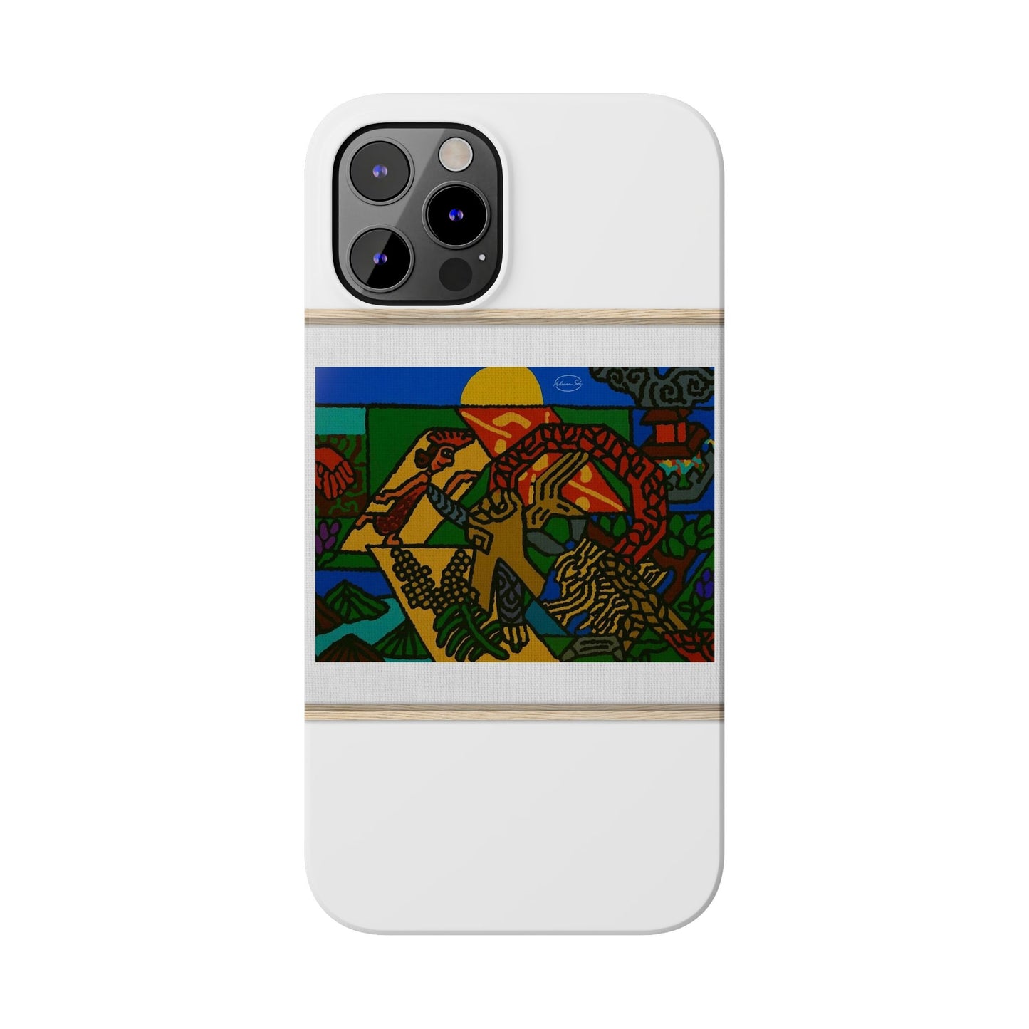 Drawing your own destiny Slim Phone Case