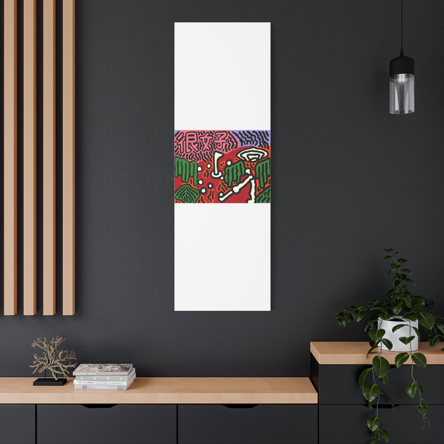 Hitting holes in one throughout life Canvas (Small)