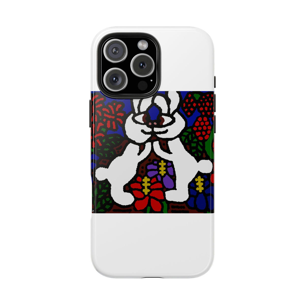 Bunnies in love Tough Phone Case