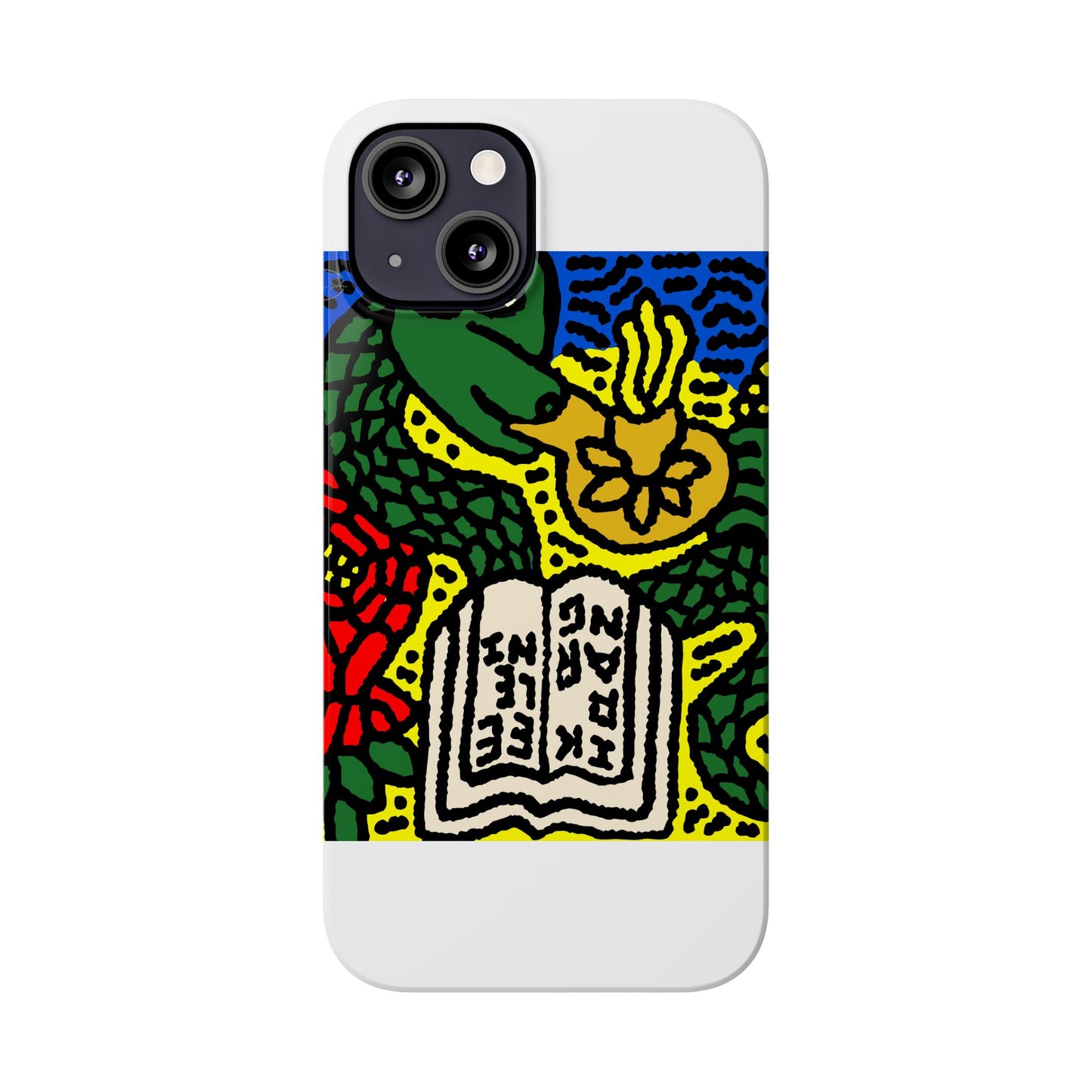 Shining a light on knowledge Slim Phone Case