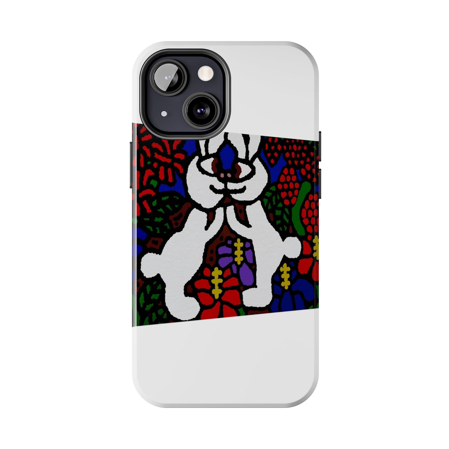 Bunnies in love Tough Phone Case