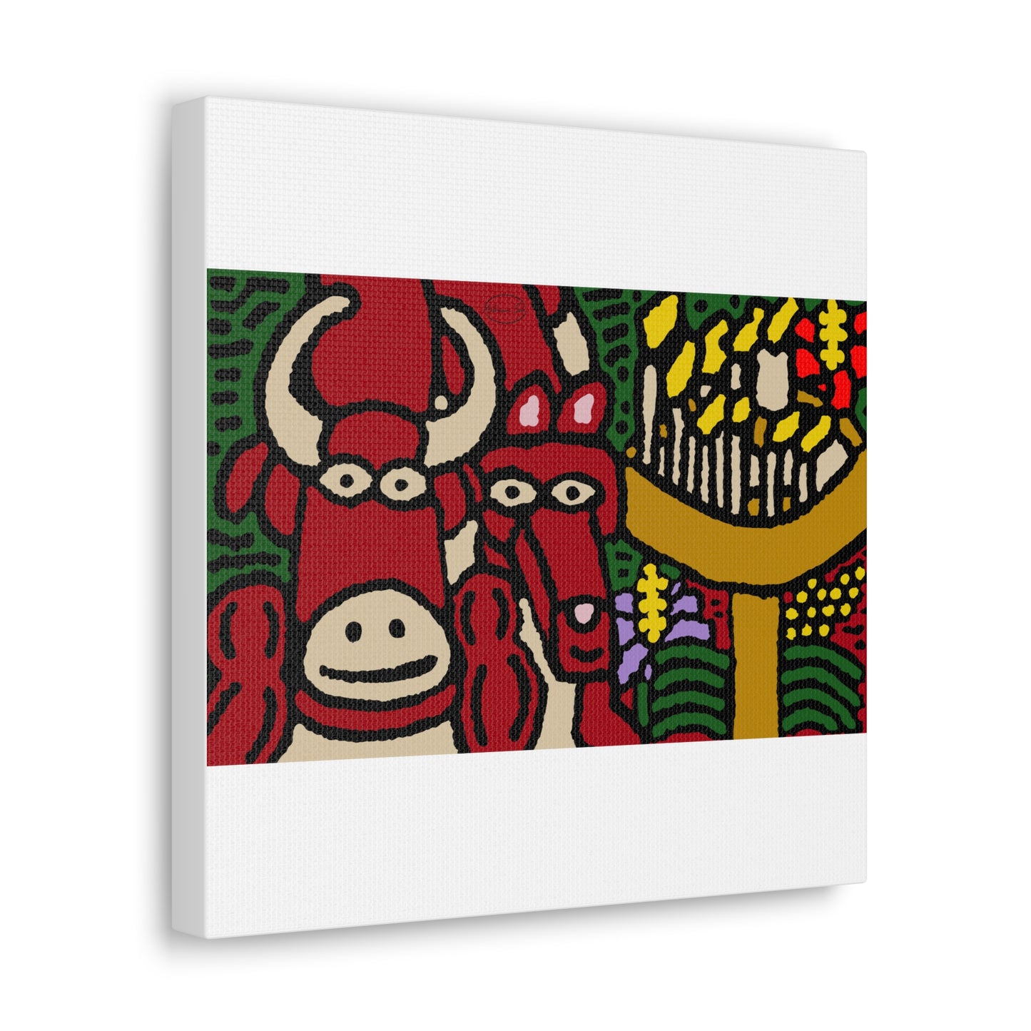 Going blessed by light together Canvas (Small)