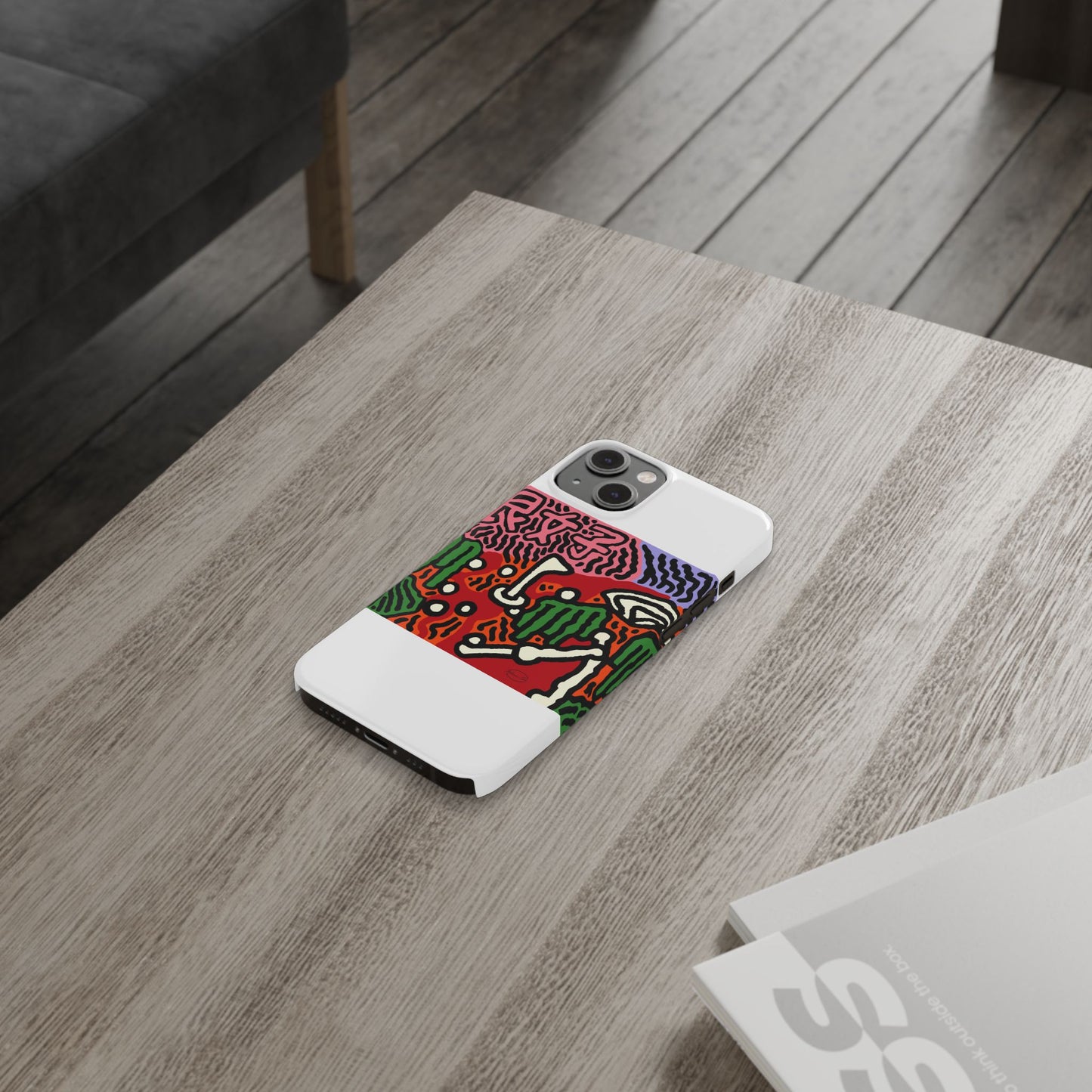 Hitting holes in one throughout life Slim Phone Case