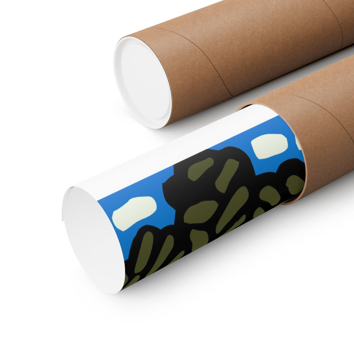 The Sri Lankan water lilies meets the Australian wattle Matte Poster Horizontal (Small)