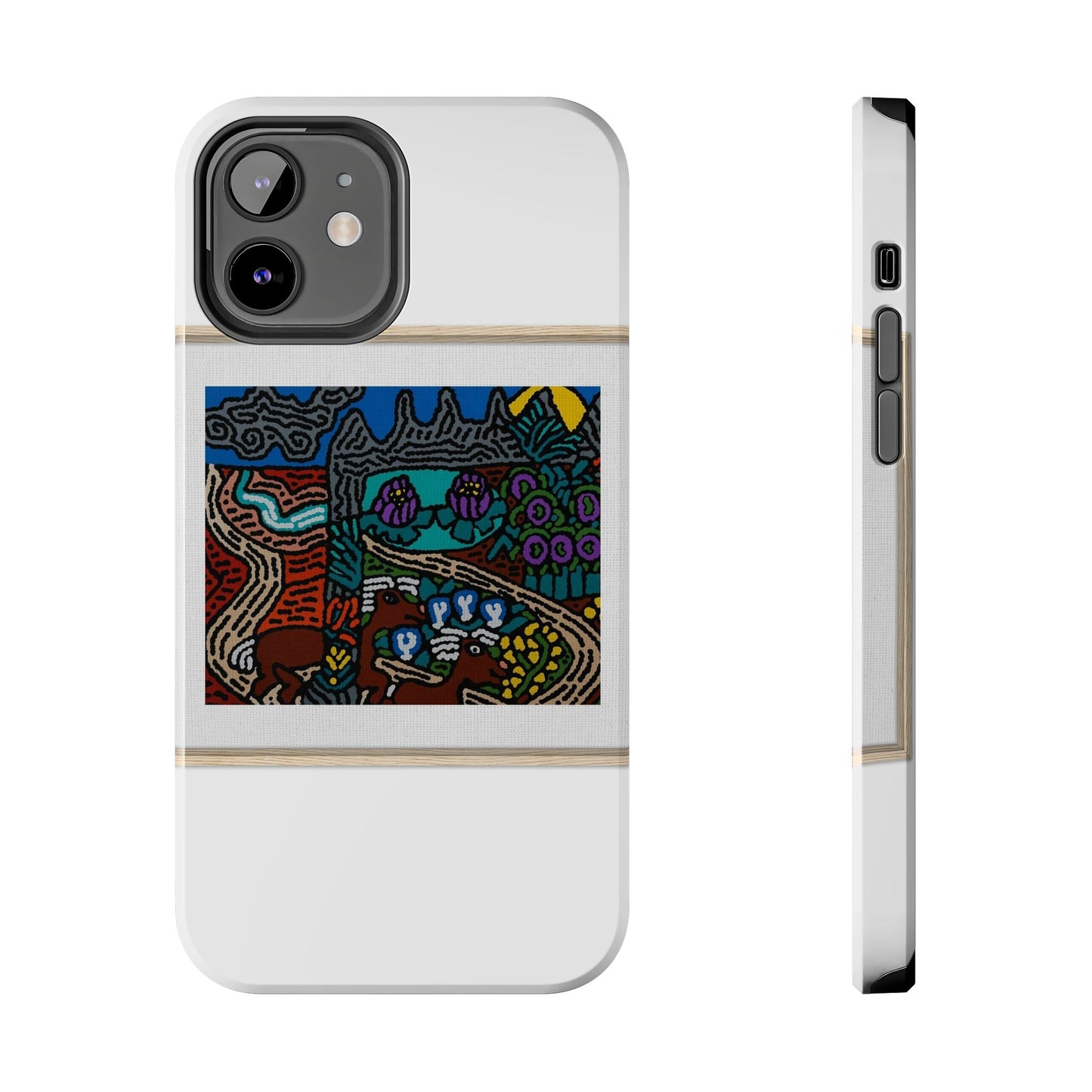Road to a Sanctuary and Oasis Tough Phone Case