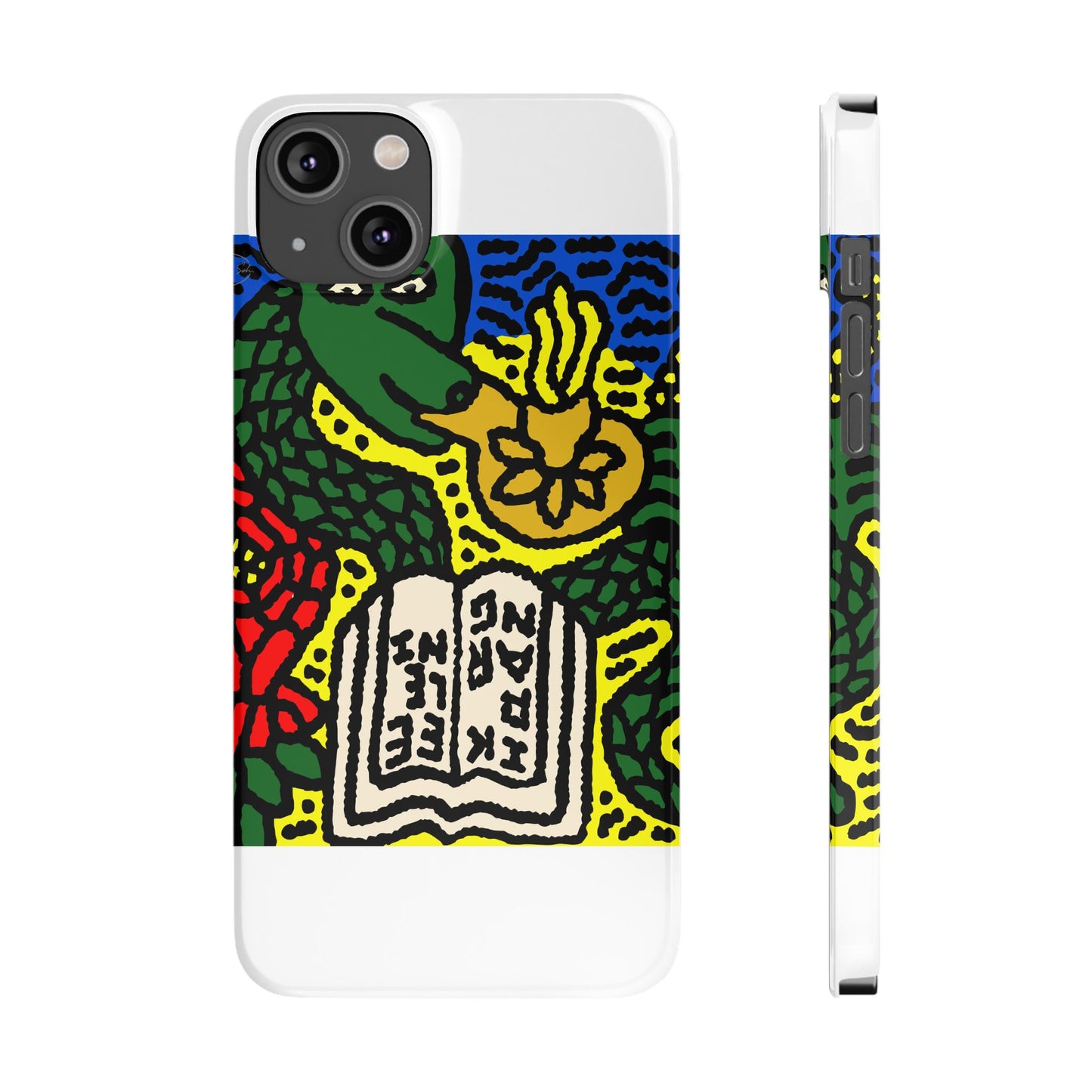 Shining a light on knowledge Slim Phone Case
