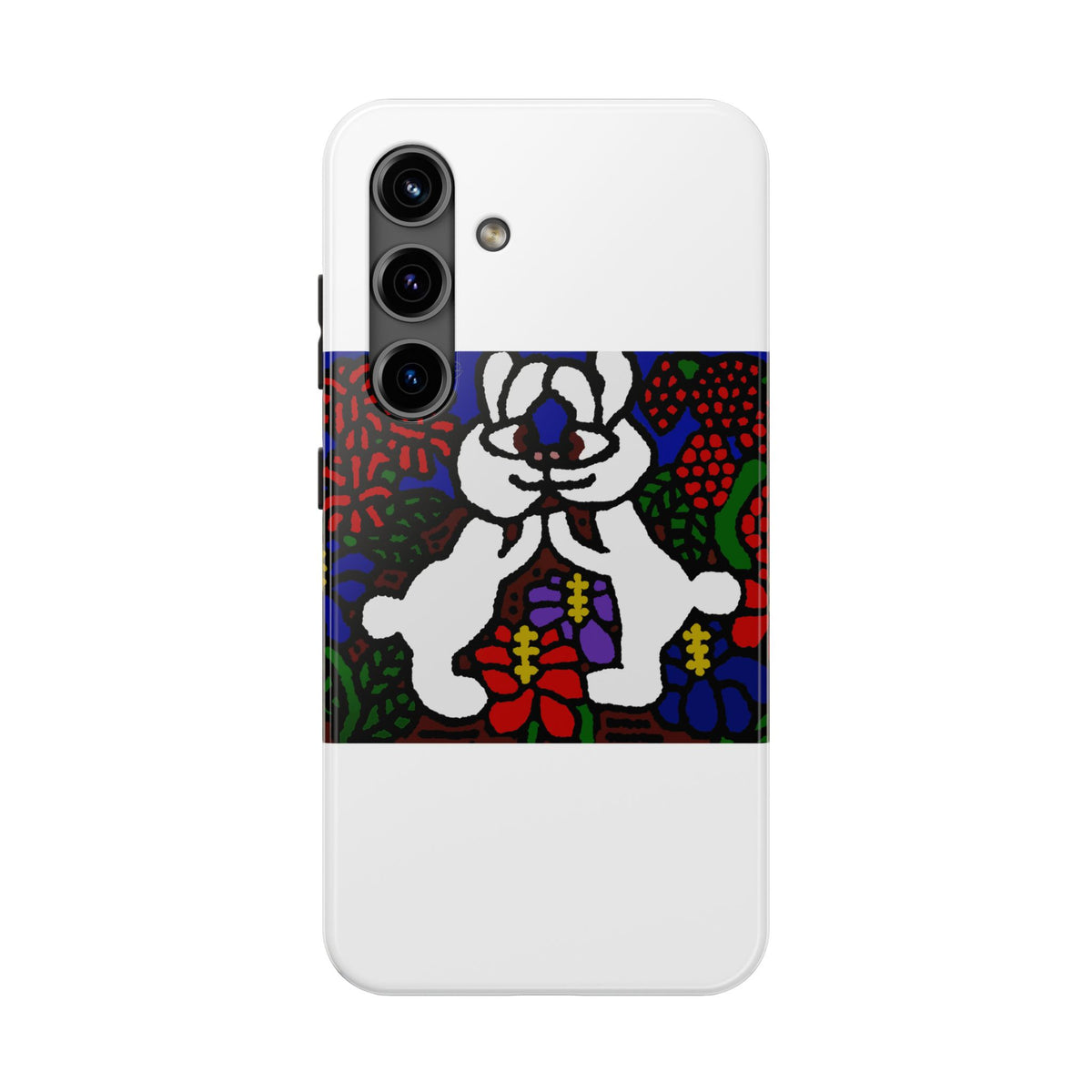 Bunnies in love Tough Phone Case