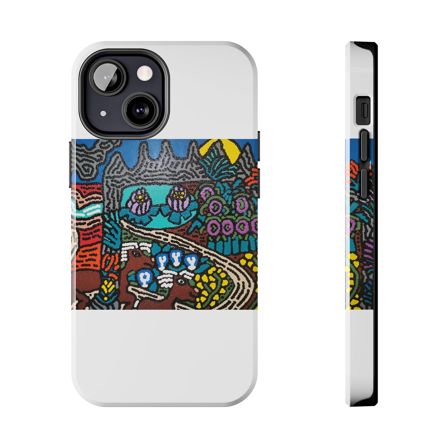 Going to the valley of hope and prosperity Tough Phone Case