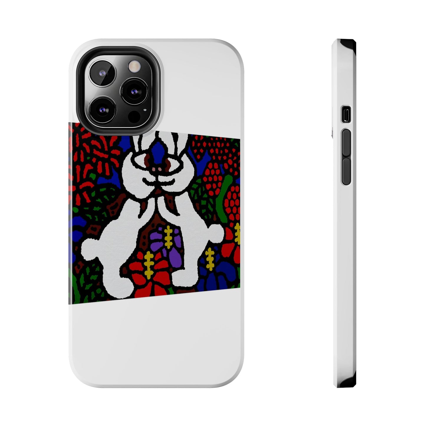 Bunnies in love Tough Phone Case
