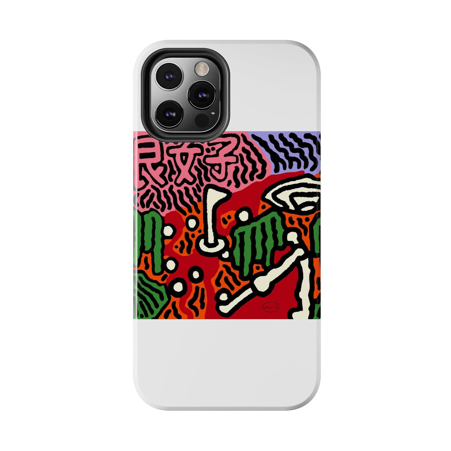 Hitting holes in one throughout life Tough Phone Case