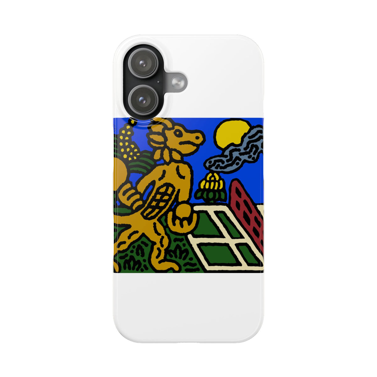 Ready for making big serves in life Slim Phone Case