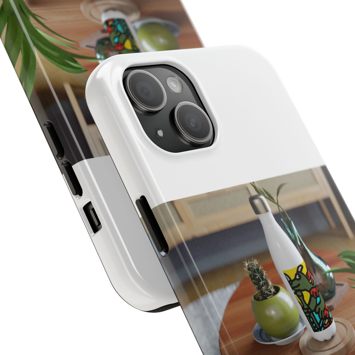 Two dragons enjoying a feast together Tough Phone Case