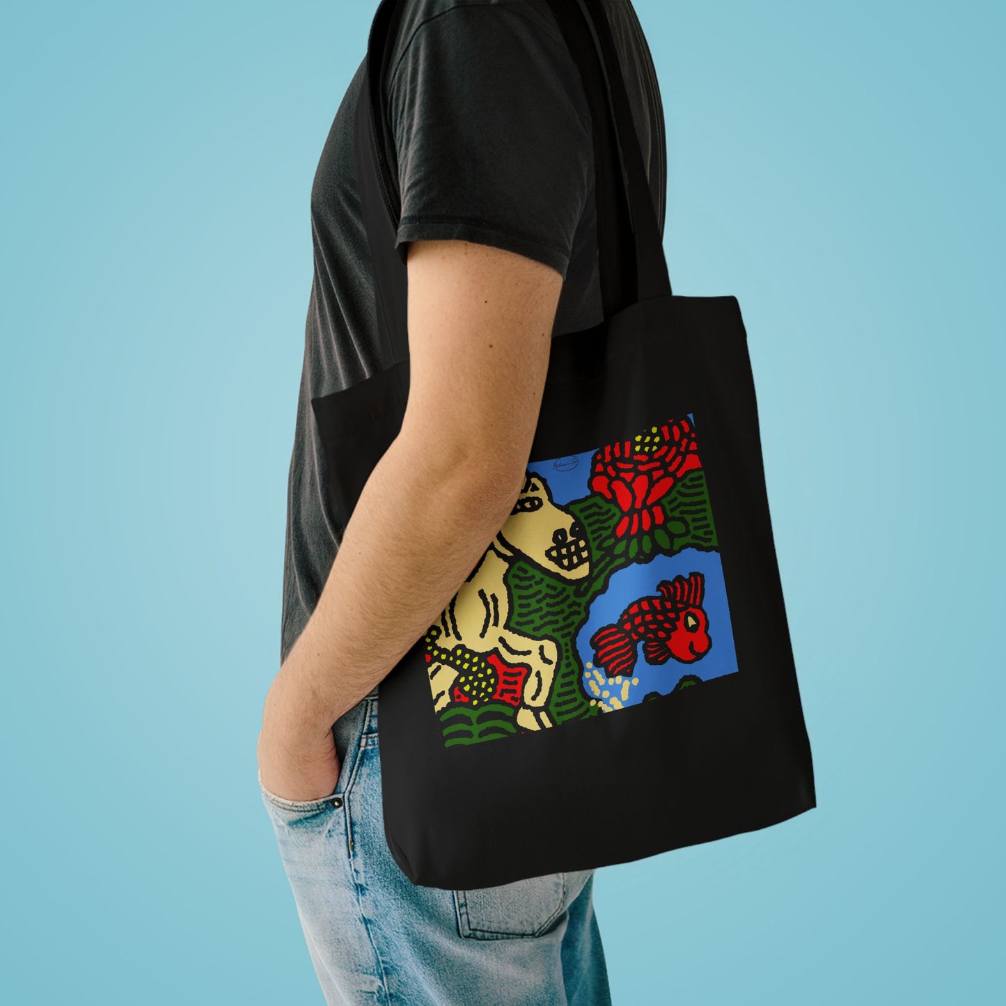 Galloping carefree through life Classic Tote Bag