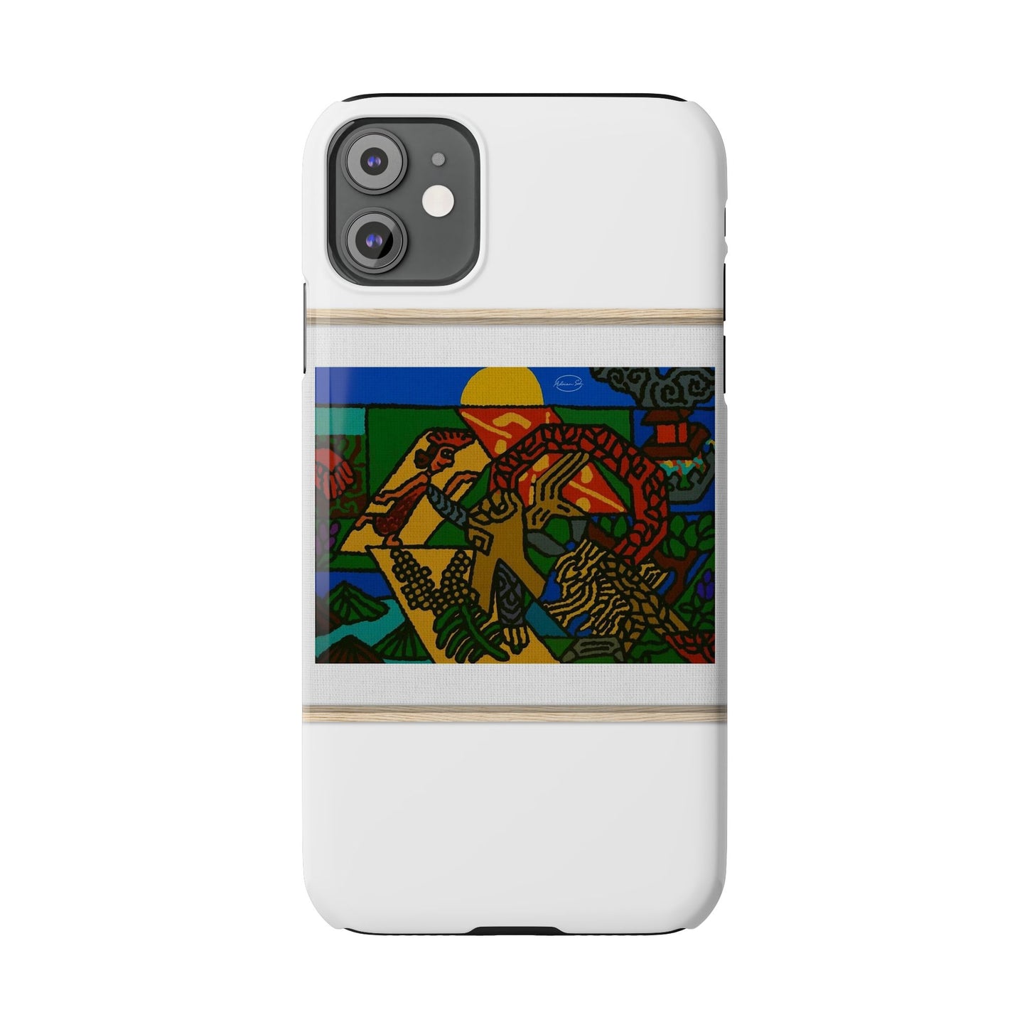 Drawing your own destiny Slim Phone Case