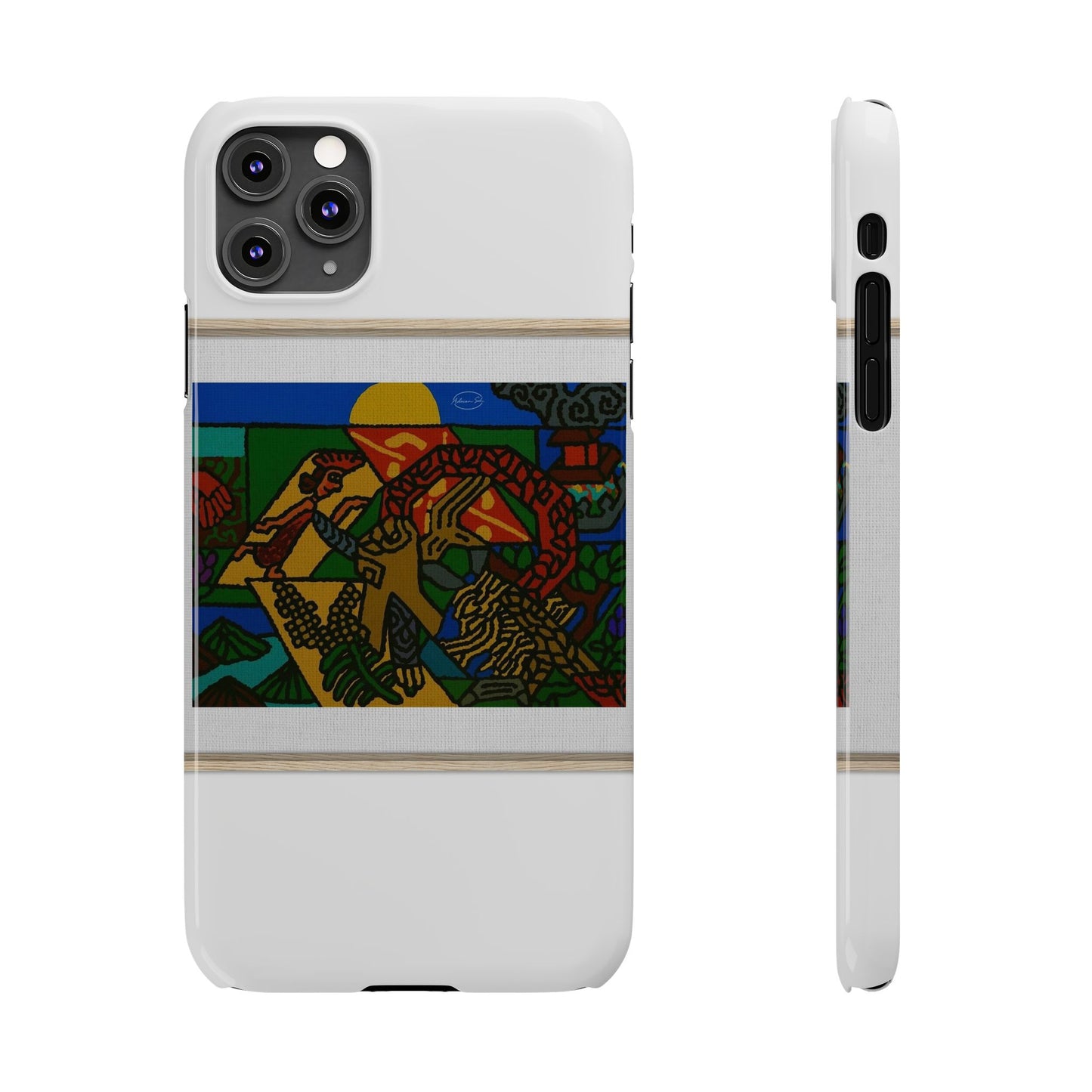 Drawing your own destiny Slim Phone Case