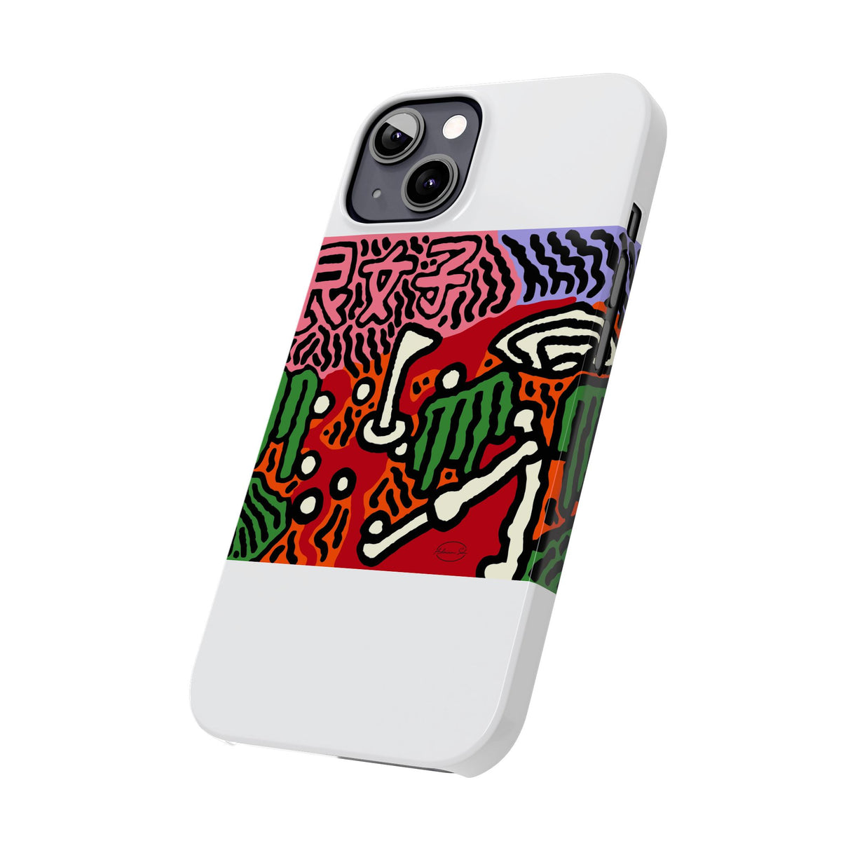 Hitting holes in one throughout life Slim Phone Case