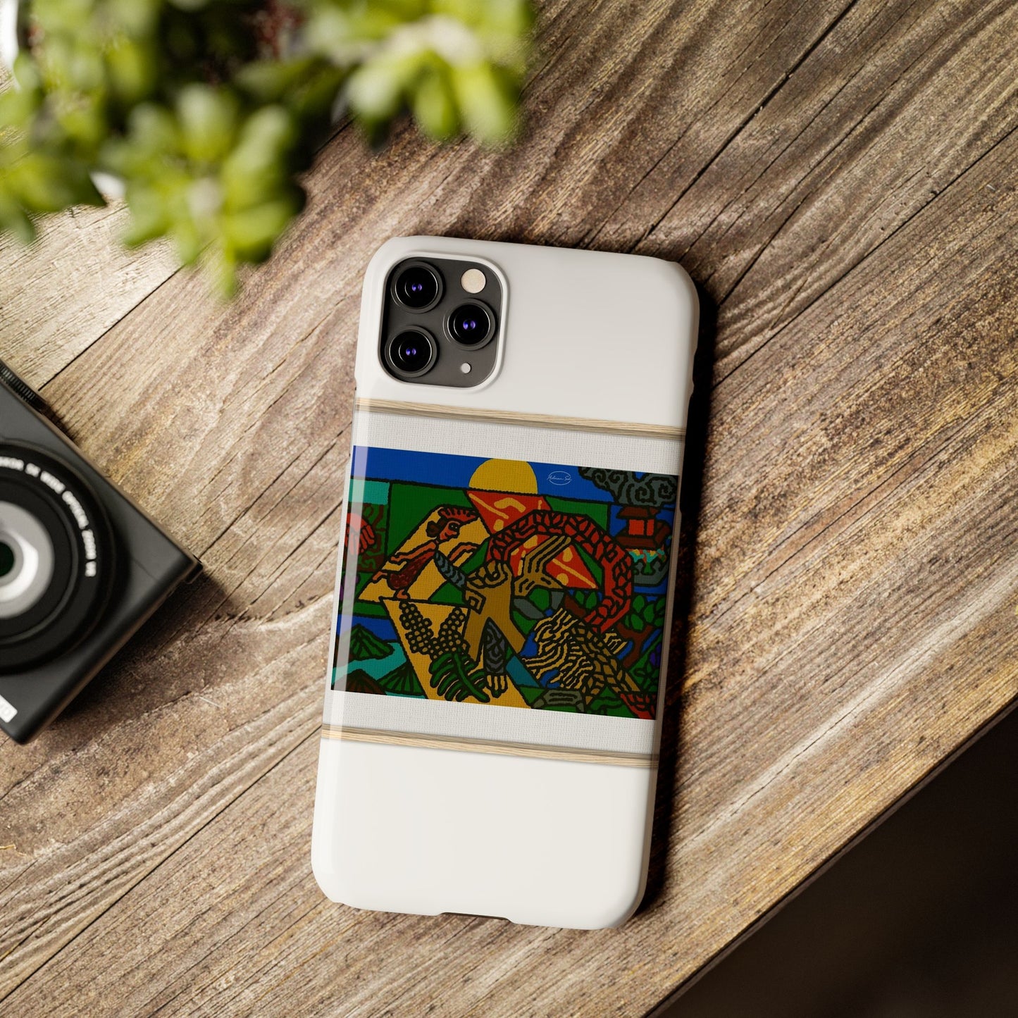 Drawing your own destiny Slim Phone Case