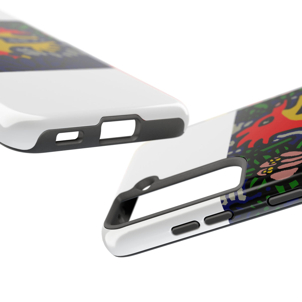 Breaking through the surface of a lotus pond Tough Phone Case