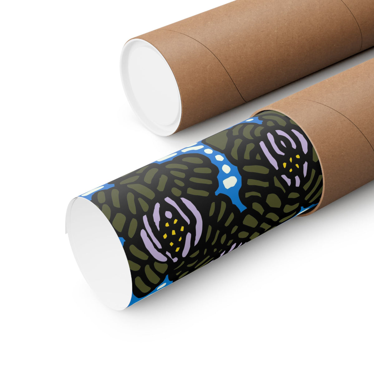 The Sri Lankan water lilies meets the Australian wattle Matte Poster Vertical (Large)