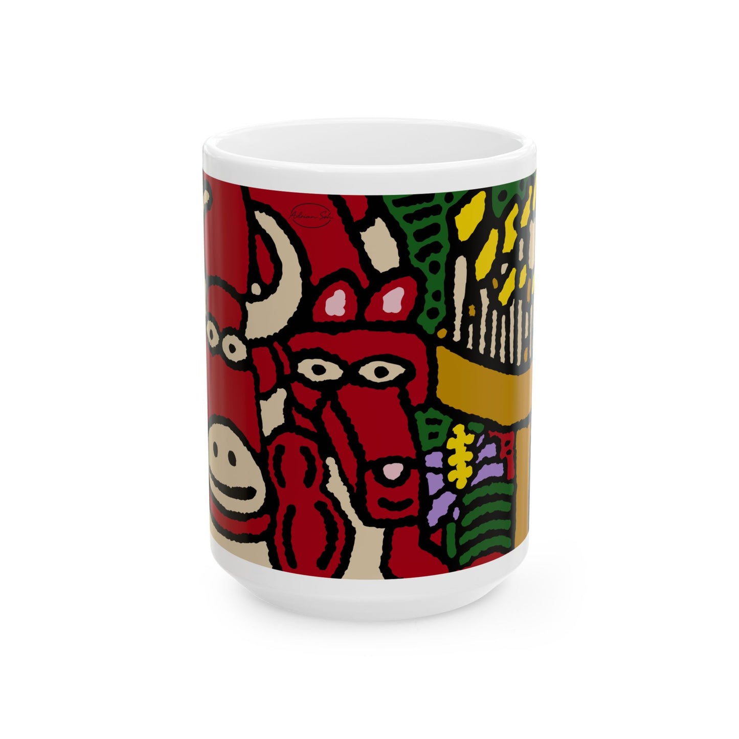Going blessed by light together Ceramic Mug