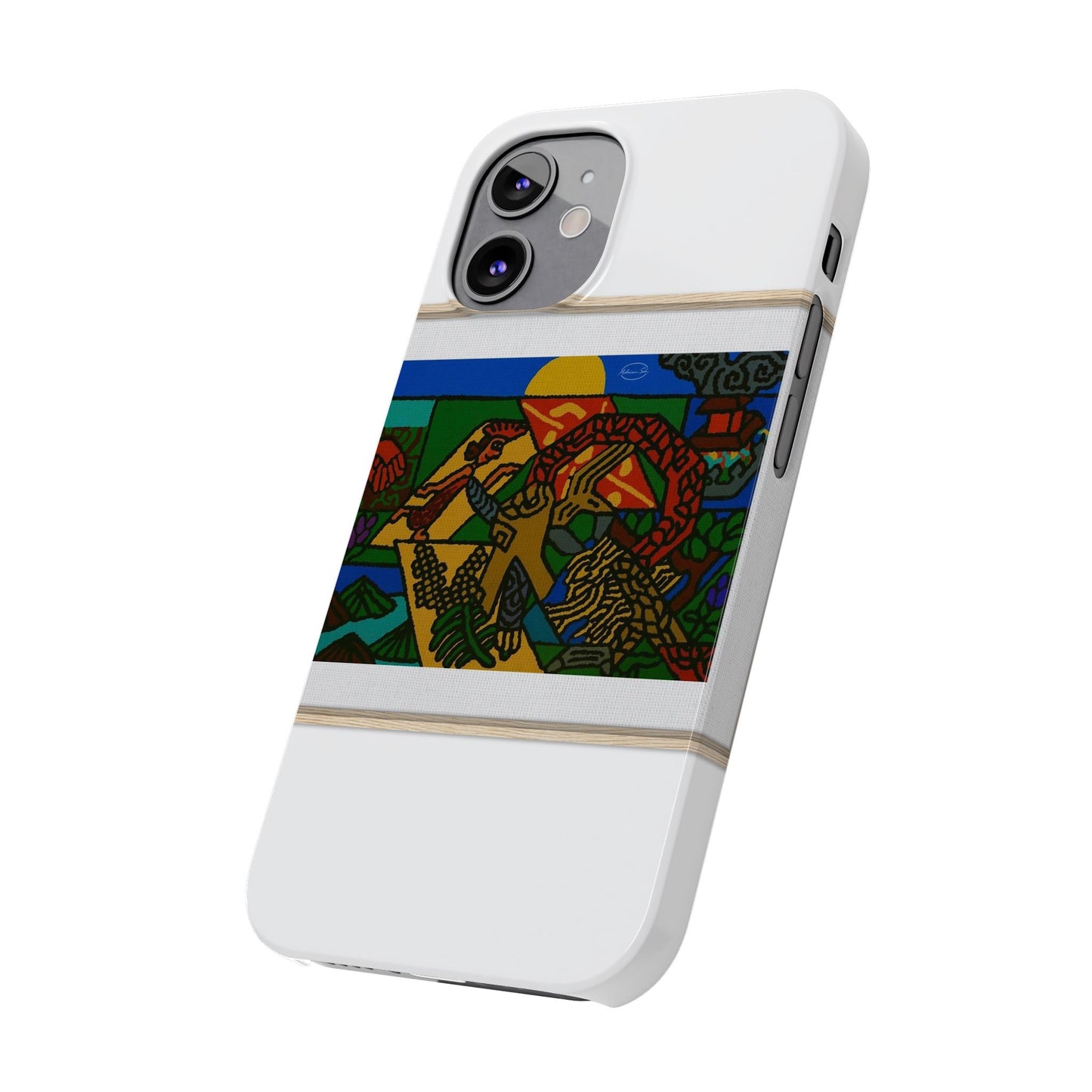 Drawing your own destiny Slim Phone Case