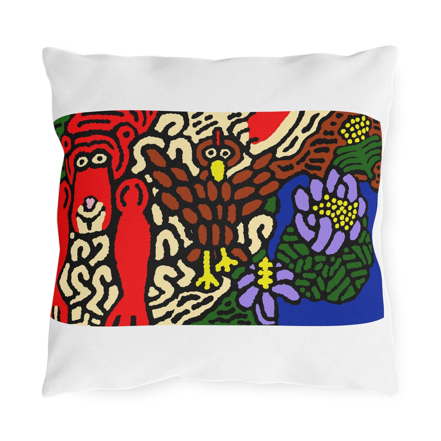 Friendly competition — Outdoor Pillow