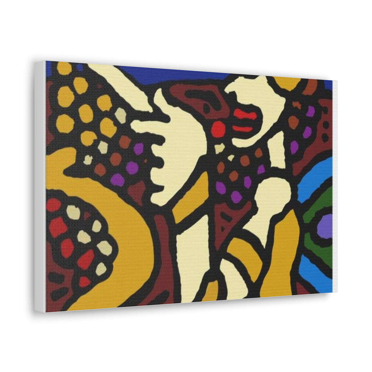 The golden snake being blessed by the fairy Canvas (Small)