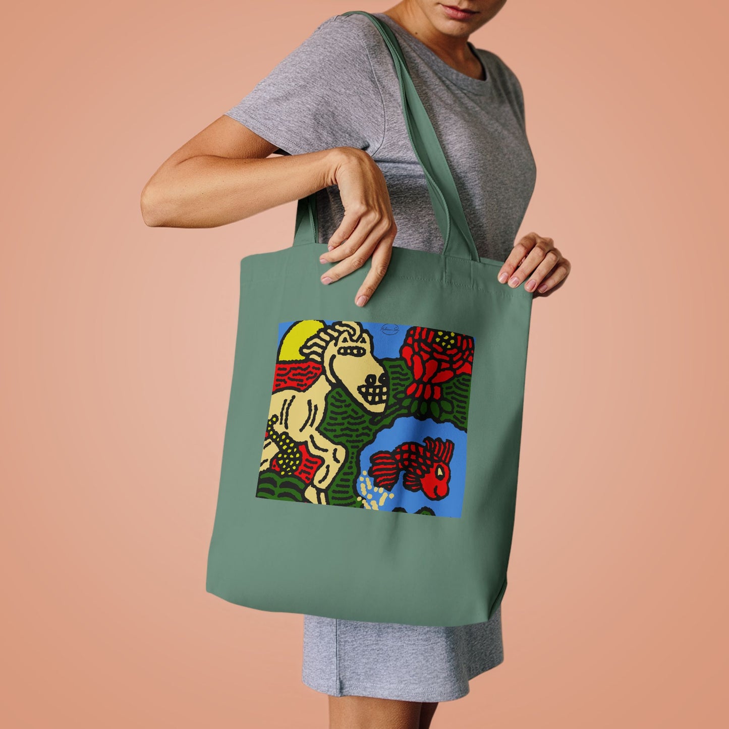 Galloping carefree through life Classic Tote Bag