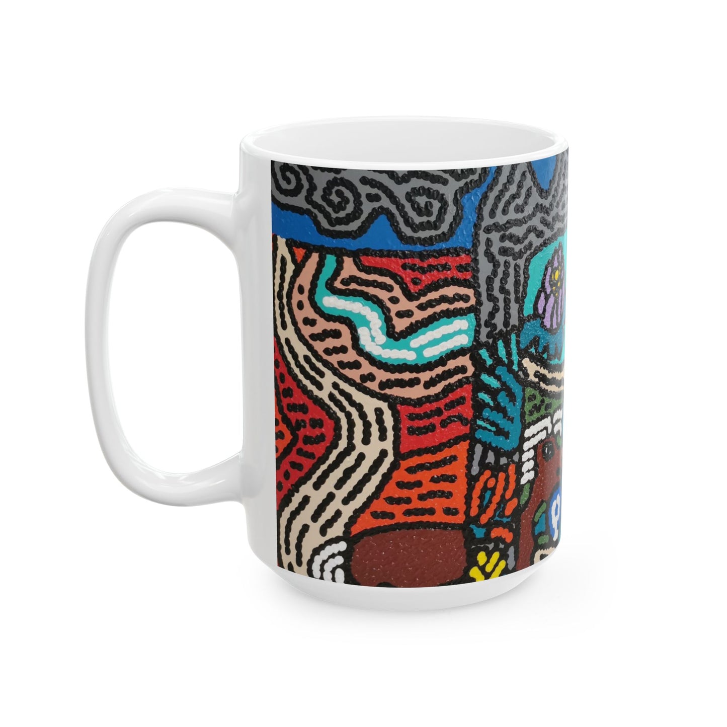 Going to the valley of hope and prosperity Ceramic Mug