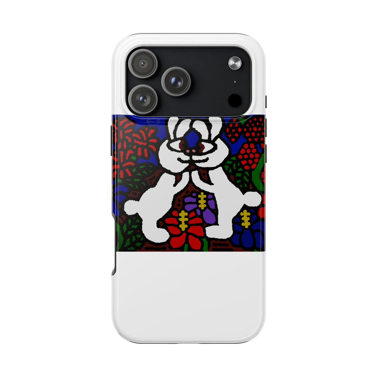 Bunnies in love Tough Phone Case