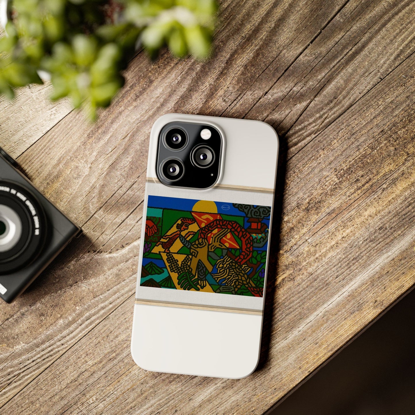 Drawing your own destiny Slim Phone Case