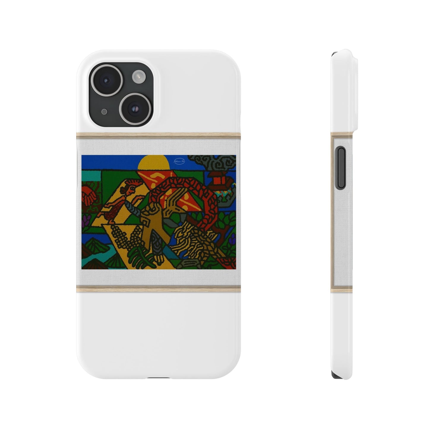 Drawing your own destiny Slim Phone Case