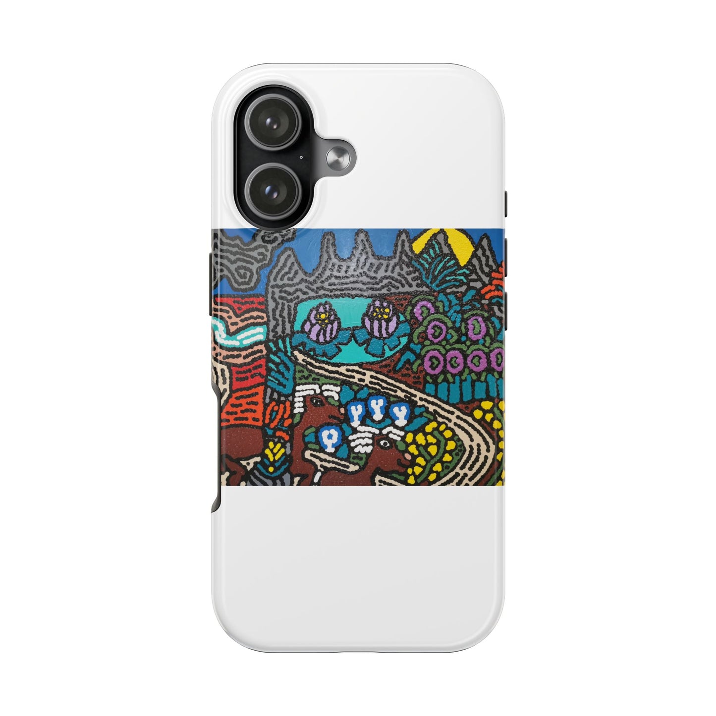 Going to the valley of hope and prosperity Tough Phone Case