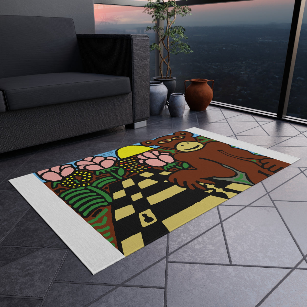 The supreme strategist — Outdoor Rug