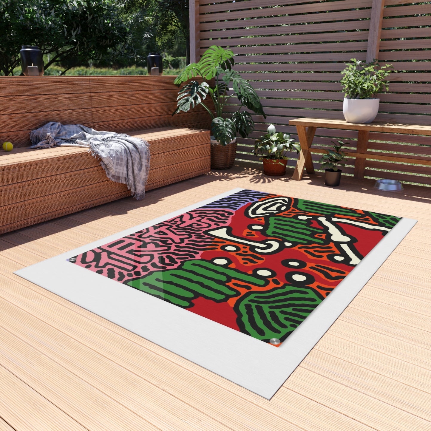 Scoring Goals Throughout Life — Outdoor Rug