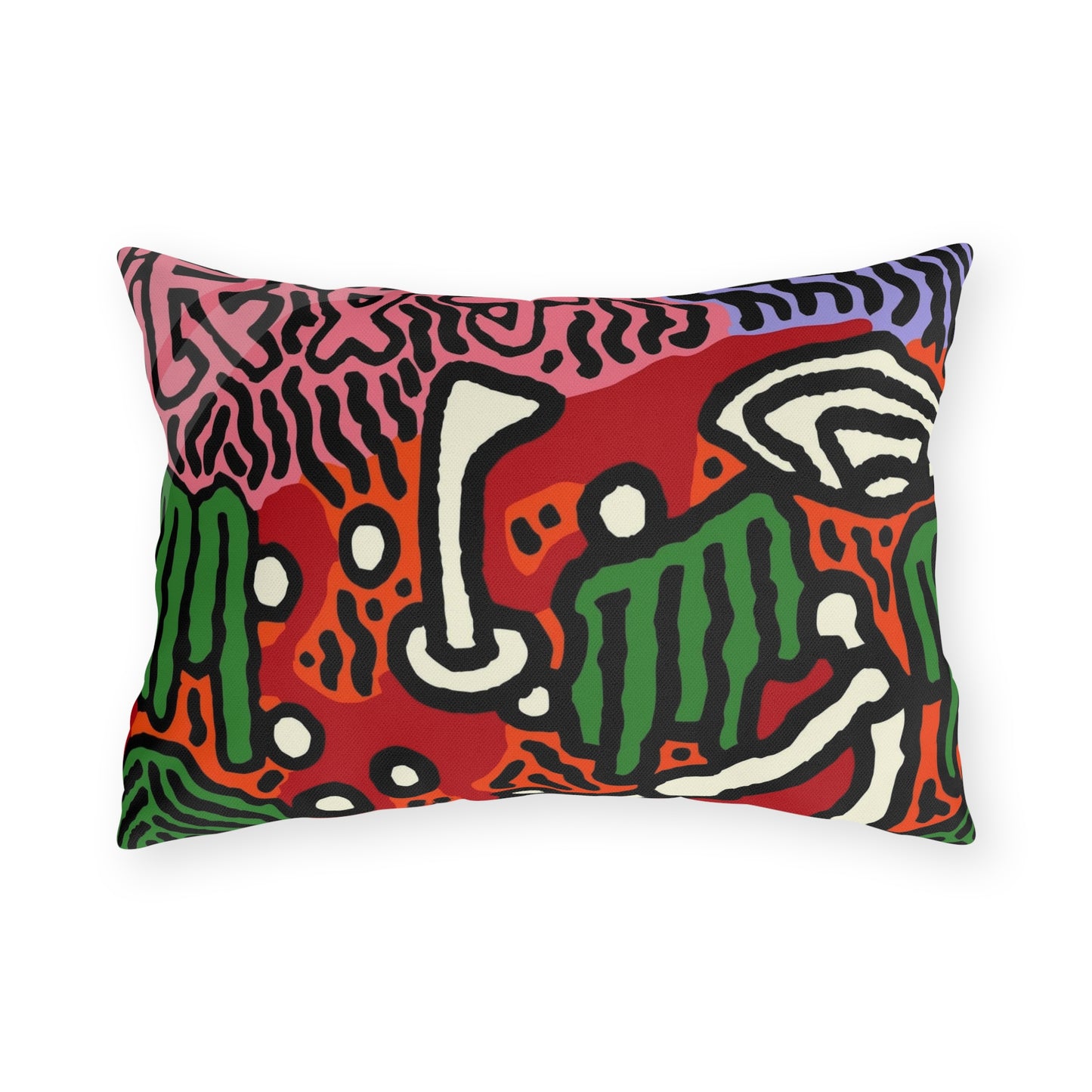 Scoring Goals Throughout Life — Outdoor Pillow