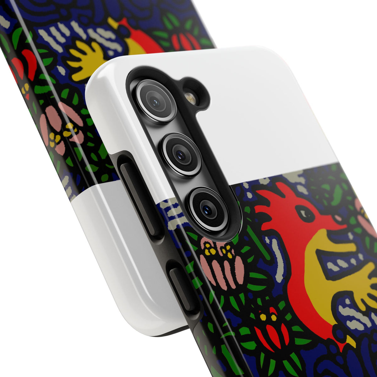 Breaking through the surface of a lotus pond Tough Phone Case