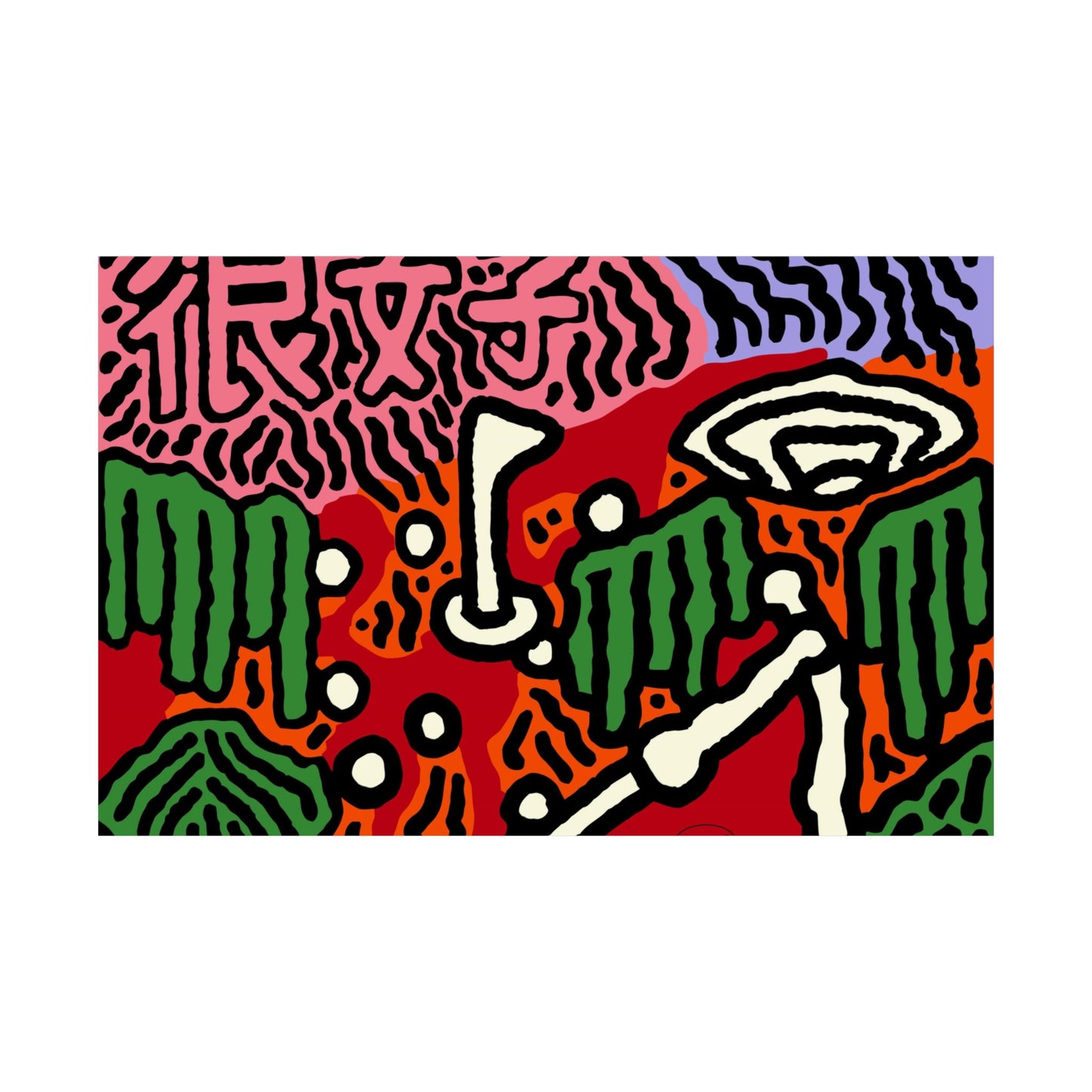 Hitting holes in one throughout life Matte Poster Horizontal (Small)