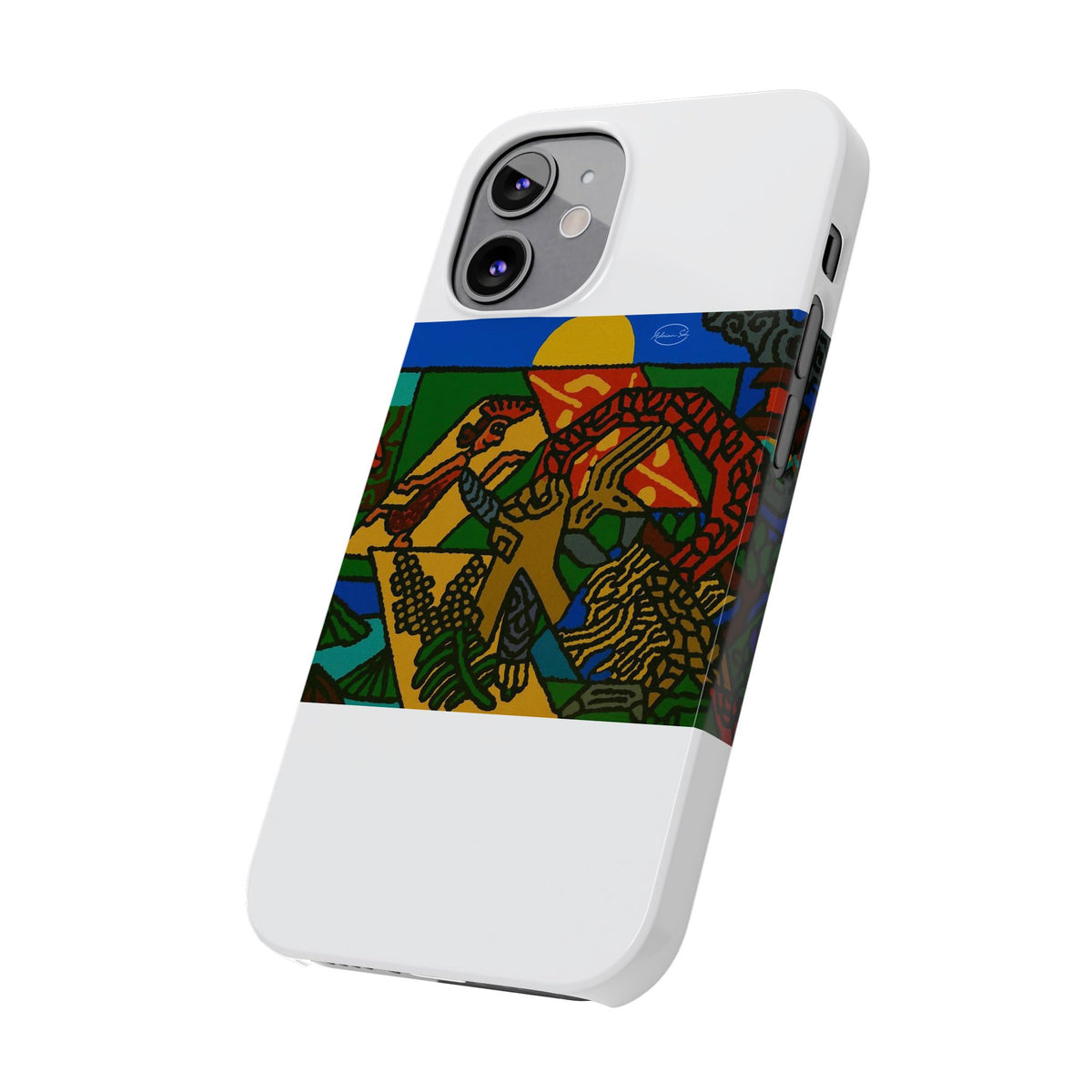 Drawing your own destiny Slim Phone Case