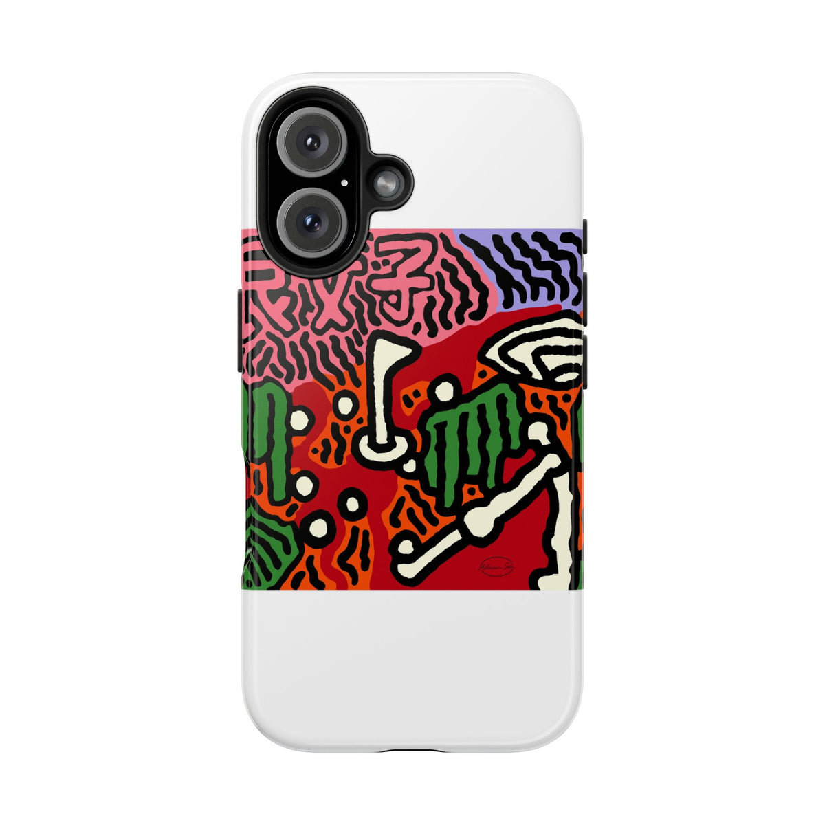 Hitting holes in one throughout life Tough Phone Case