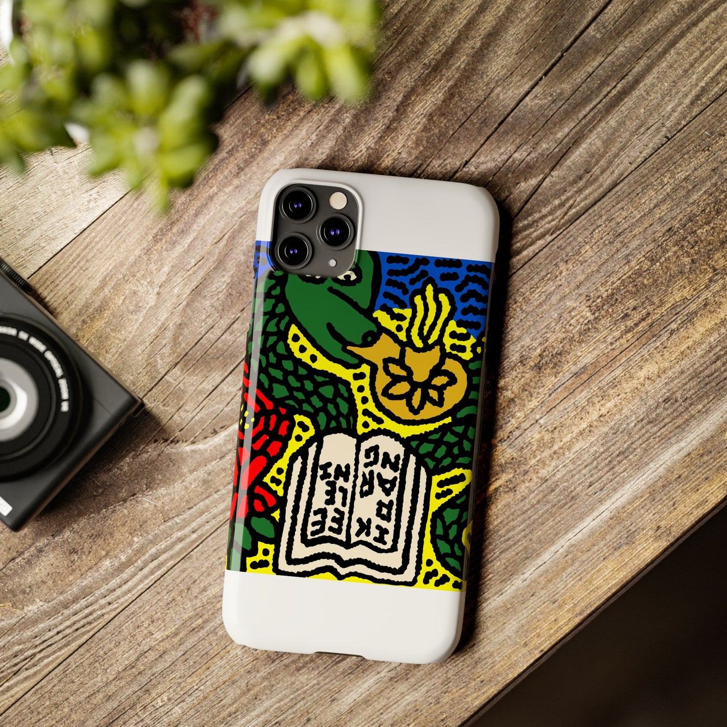 Shining a light on knowledge Slim Phone Case
