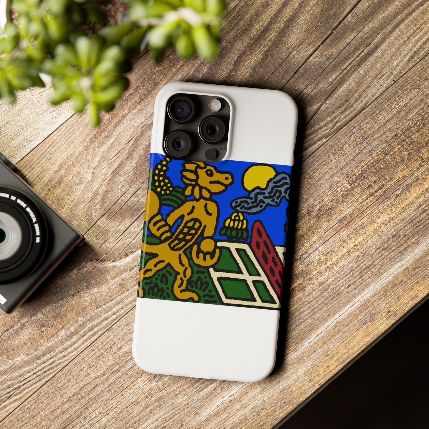 Ready for making big serves in life Slim Phone Case