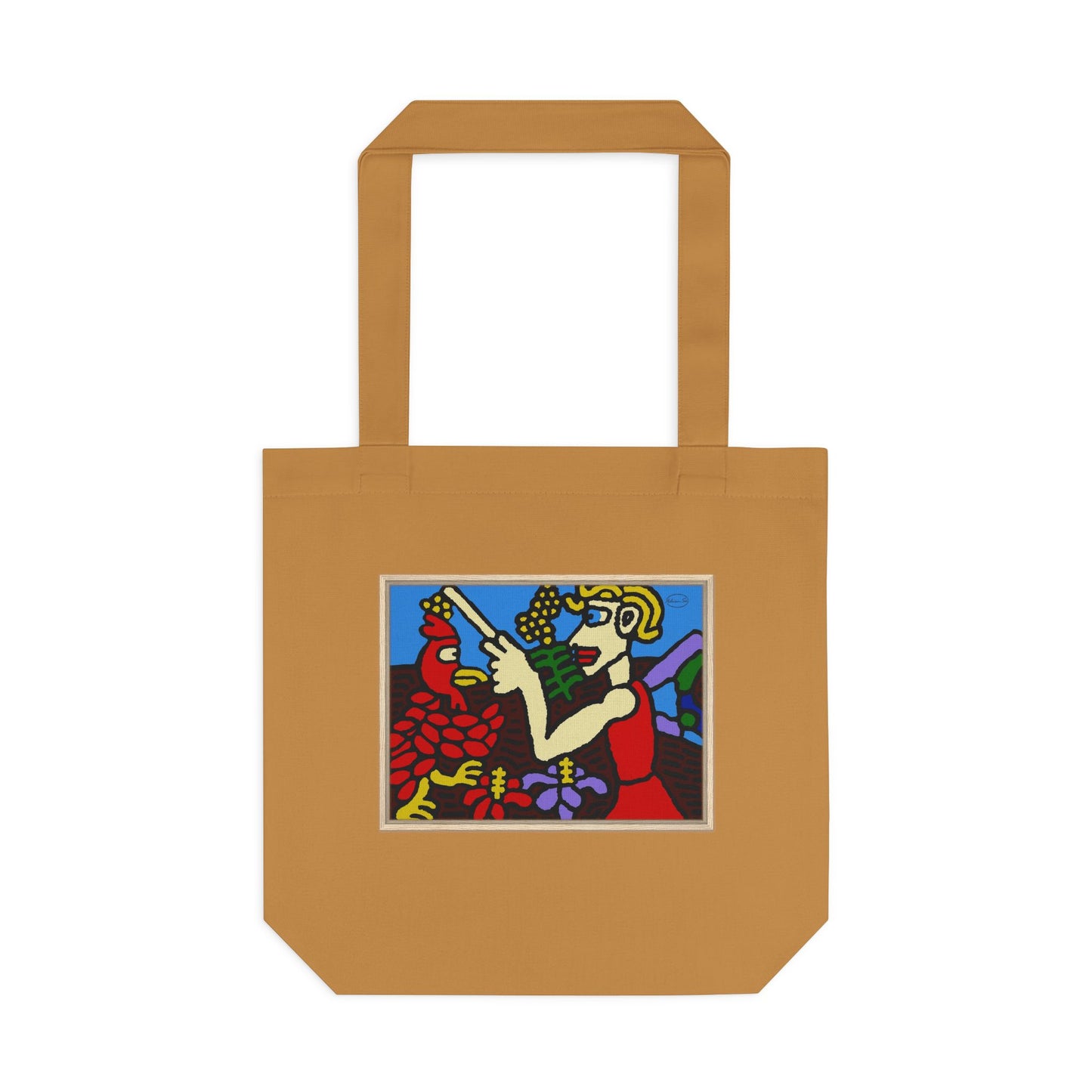 The hen gaining a blessing from a fairy Classic Tote Bag