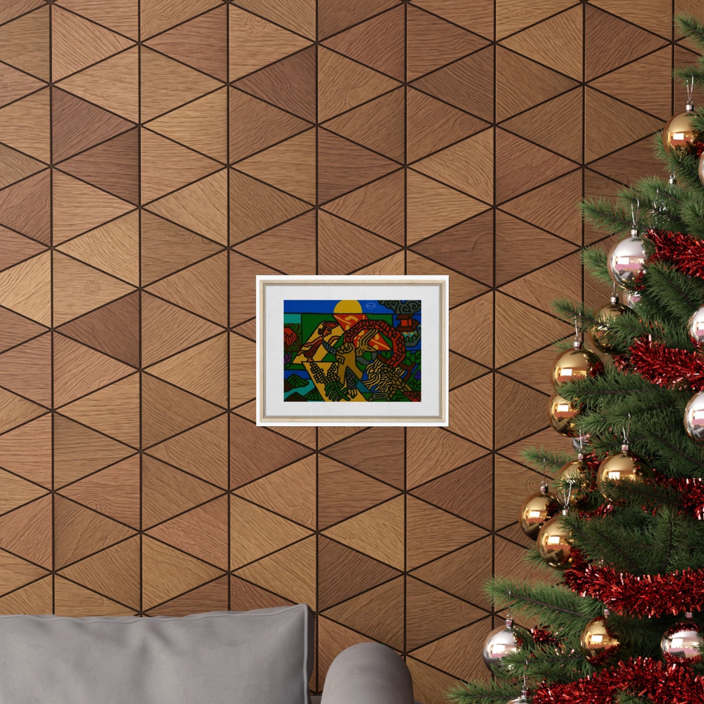 Drawing your own destiny Matte Poster Horizontal (Small)
