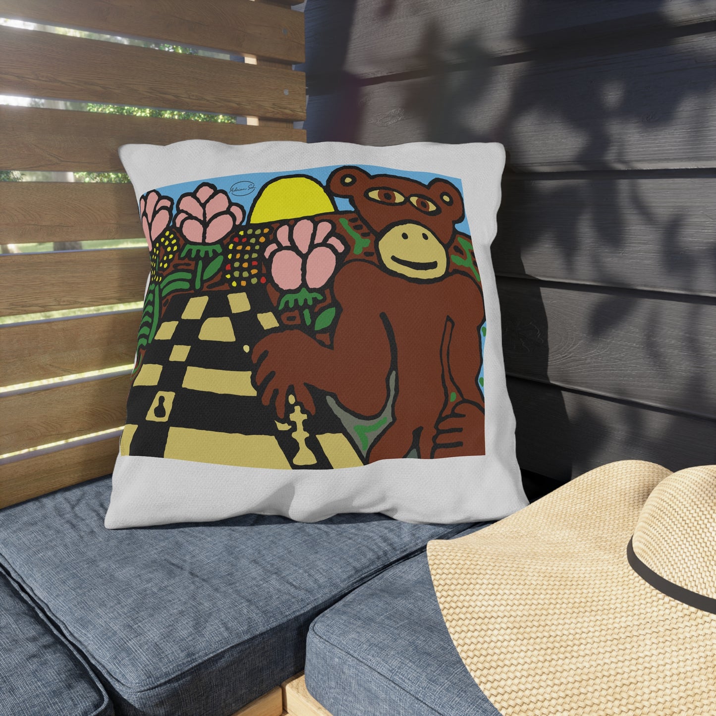 The supreme strategist — Outdoor Pillow