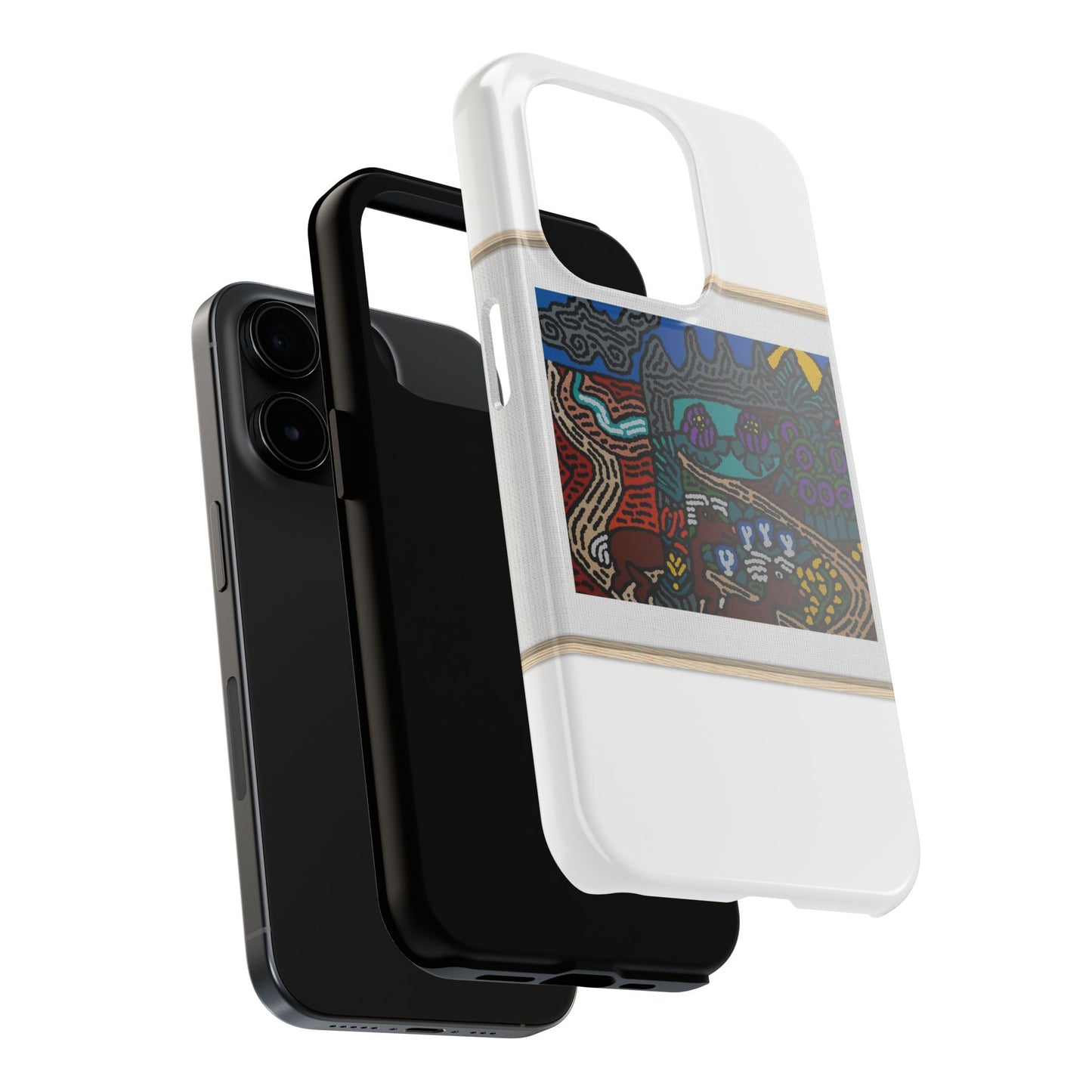 Road to a Sanctuary and Oasis Tough Phone Case